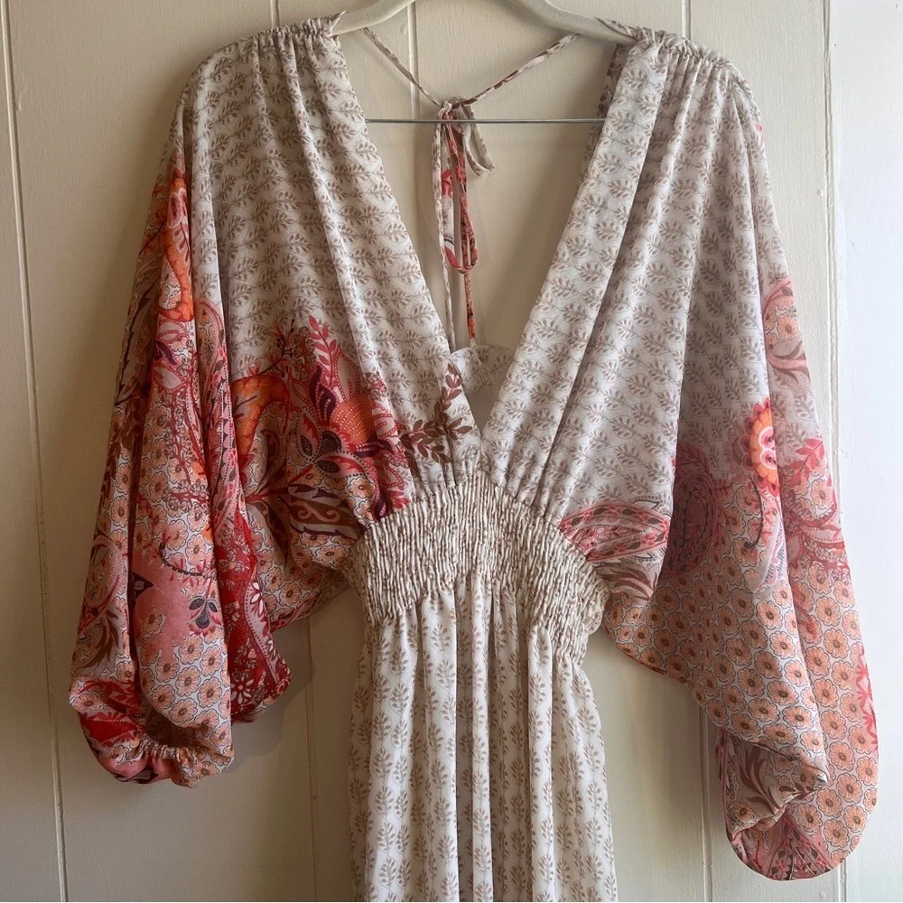 MISA Los Angeles Emala Paisley Print Maxi Dress size XS - Picture 6 of 16